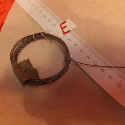 Filigrane, réparation des sabres ou épée dont le filigrane est cassé, manquant,                  (E)