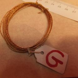 Filigrane, réparation des sabres ou épée dont le filigrane est cassé, manquant,                  (G)