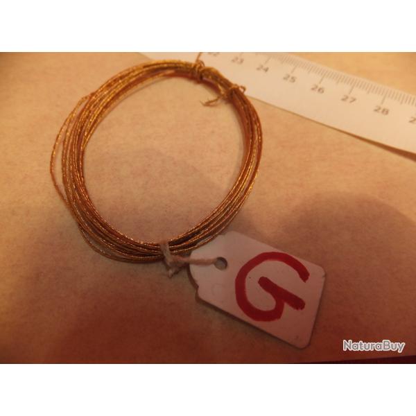 Filigrane, réparation des sabres ou épée dont le filigrane est cassé, manquant,                  (G)