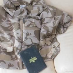 ENCHERE GILET PARE BALLES DESERT TOUT EN KEVLAR PLUS 2 PLAQUES NIJ4 CONTRE LES ARMES DE GUERRE