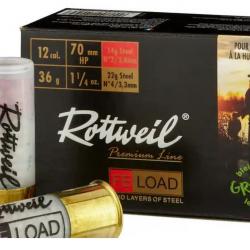 5 BOITES ROTTWEIL FE-LOAD 12/76 40G Bismuth + Fer -30% + PORT OFFERT !!!