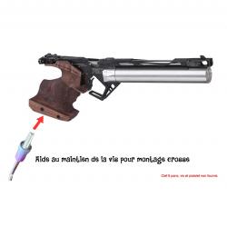 Aide au maintien vis M5 pour montage crosse pistolet air comprimé