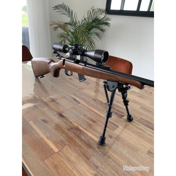 Carabine CZ 455 + lunette Hawke vantage IR