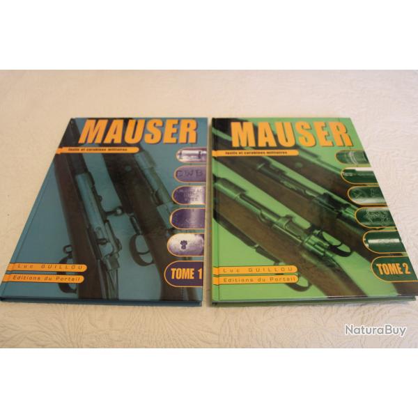Mauser fusils et carabines militaires, Luc Guillou, 2 tomes
