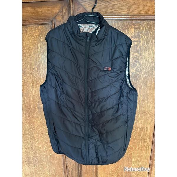 Gilet chauffant chasse XXL + batterie externe - Doublure thermique aluminisée - Excellent état