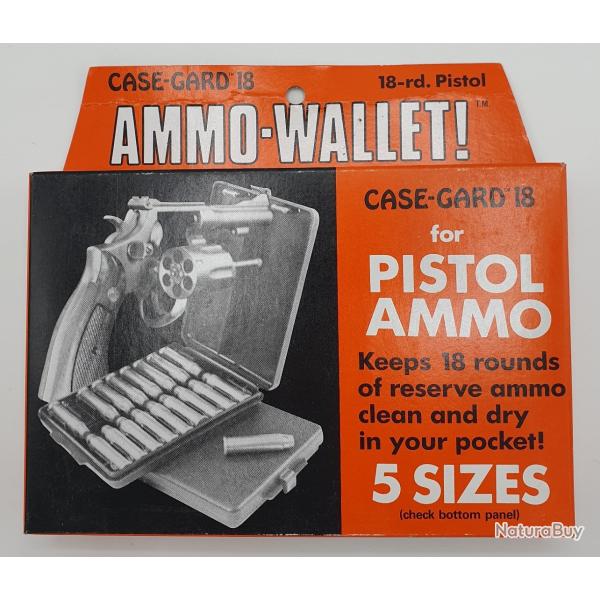 Bote "portefeuille" MTM pour cartouches 45ACP.