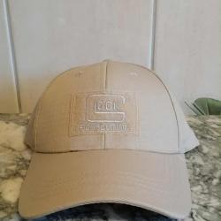 casquette glock beige neuf reglable militaire armée