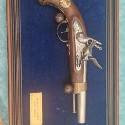 Réplique pistolet à silex napoléonien - AN XIII - Calibre 17.1 mm (0.69) - PEDERSOLI