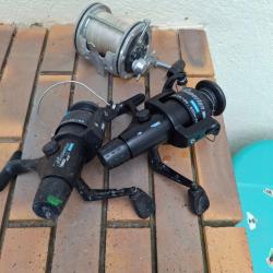Lot de 3 petits moulinets