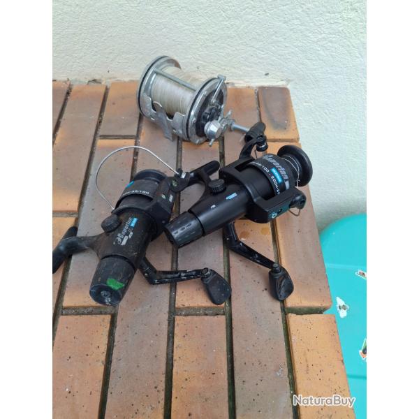 Lot de 3 petits moulinets
