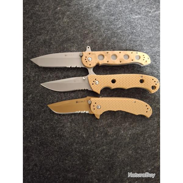 lot de 3 couteaux