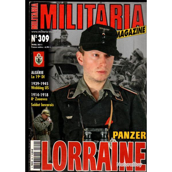 Militaria magazine 309 algrie 19e d.i., mrite arme rouge urss, lorraine 1944, usaaf armures 42-45