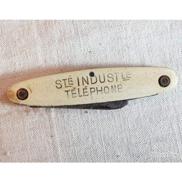 Canif socit Industrielle Tlphone ref CAB25CNR013