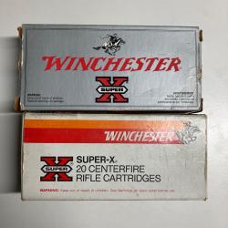 2 boites Munitions 300 Savage winchester