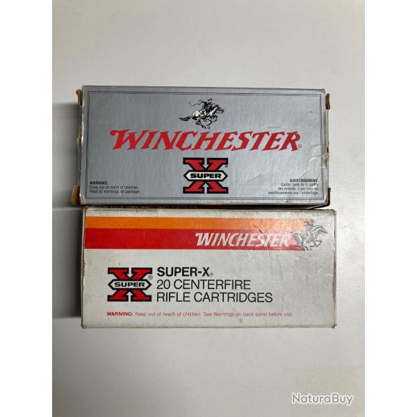 2 boites Munitions 300 Savage winchester