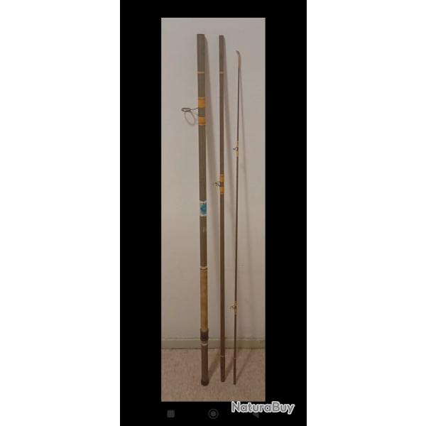 Rare: de la grande marque Atlas, ultra-légère canne à pêche - lancer de 3,30m idéale pour prospecter