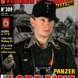 Militaria magazine 309 algérie 19e d.i., mérite armée rouge urss, lorraine 1944, usaaf armures tireu