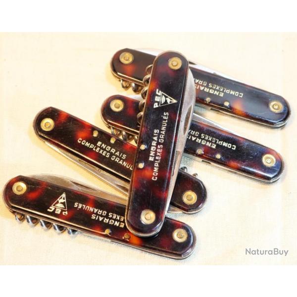 1 seul Couteau pliant PRADEL 3 fonctions - annes 50/60 ENGRAIS PEC - ref SDB24CNF007