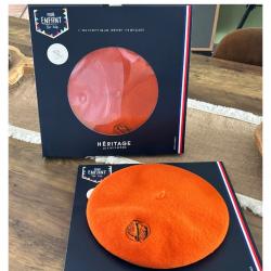 Bérêt Orange Enfant Tordo by Lhaulère