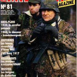 Militaria magazine 81 , us navy 1917, tenues réversibles, insignes distinction urss 1936-45, usaaf