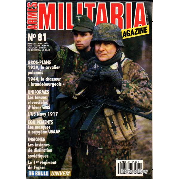 Militaria magazine 81 , us navy 1917, tenues rversibles, insignes distinction urss 1936-45, usaaf