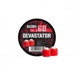 Balles acier Devastator rouges pour HDS68 Calibre .68 x40
