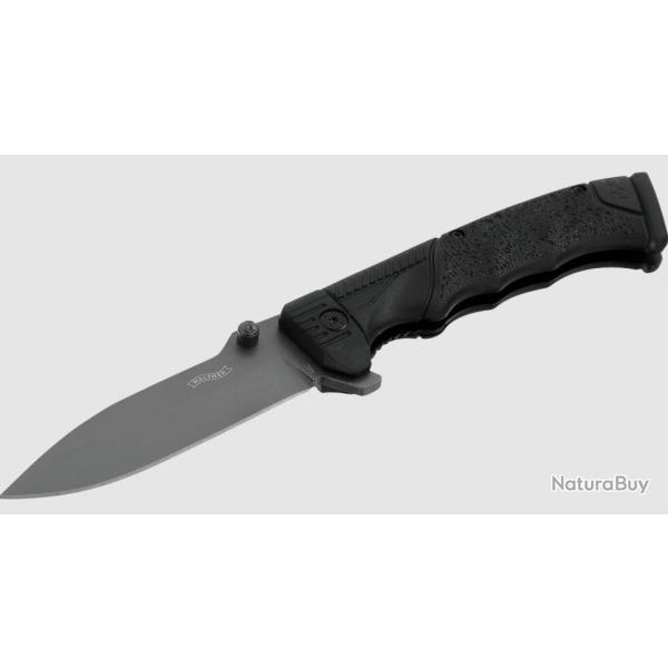 Couteau Walther PPQ Noir, manche polymre