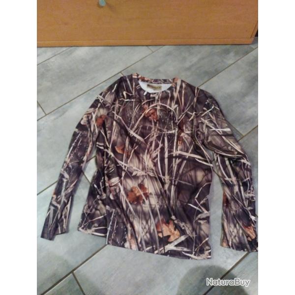 Sous-pull percussion 3XL camouflage en très bon état
