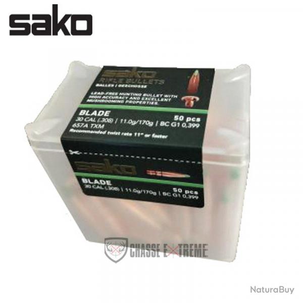 100 Ogives SAKO Gamehead Sp Cal 7mm 170gr