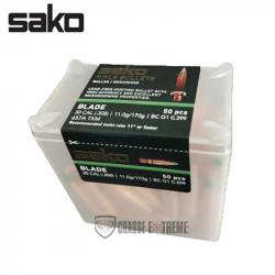 50 Ogives SAKO Blade Pro Tec cal 270 120gr