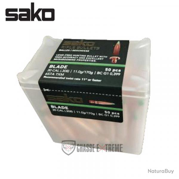 50 Ogives SAKO Blade Pro Tec Cal 6.5mm 140gr