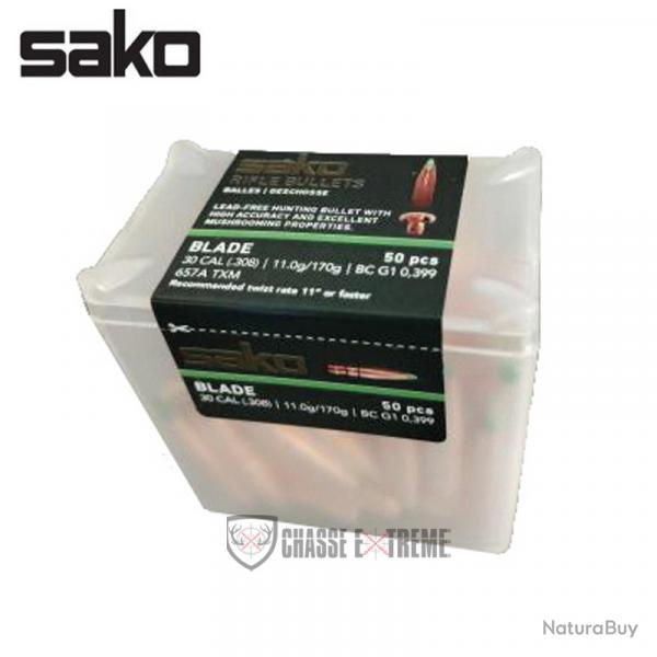 50 Ogives SAKO Bullet Blade Pro Cal 7mm 140gr