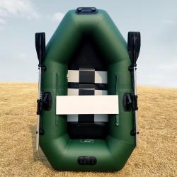 Bateau de pêche gonflable en PVC avec pompe sac de transport x2 pagaies kit de réparation