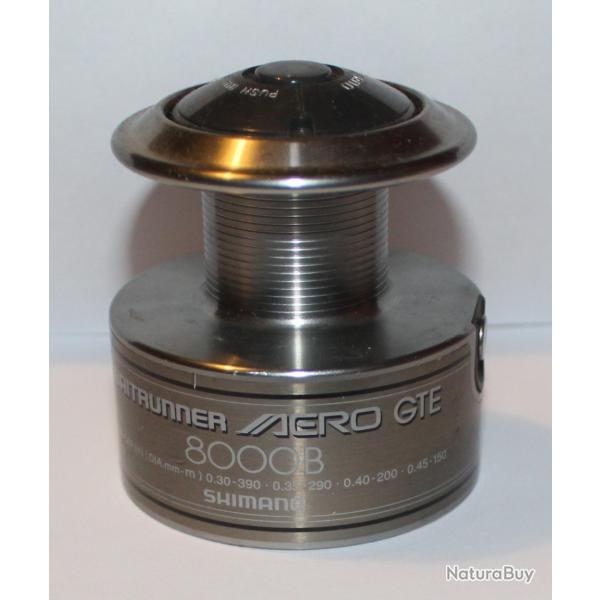 Bobine de moulinet débrayable Shimano Baitrunner Aero GTE 8000 B