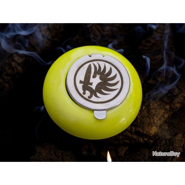 Cendrier de poche militaire : Parachutiste Legion etrangere 6 cm- para