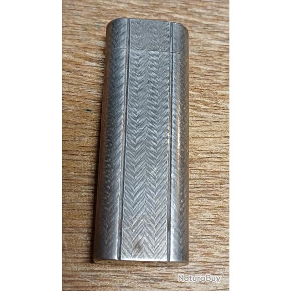 Superbe briquet vintage CARTIER acier numrot - fonctionne