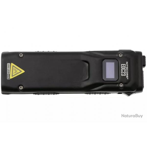 Nitecore edc23 lampe torche rechargeable 2500 lumens