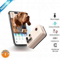 Enchère 1 !! Collier GPS Area III RoG PetTracker + Video en temps réel + Cloture virtuelle