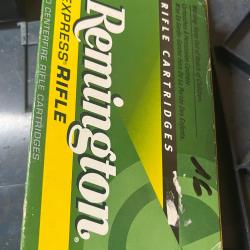 À vendre 15 balles REMINGTON EXPRESS calibre 9.3x62