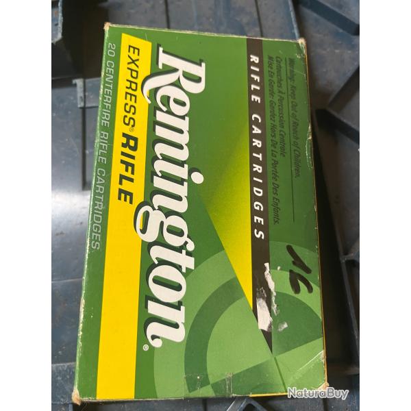 vendre 15 balles REMINGTON EXPRESS calibre 9.3x62
