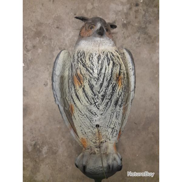 Appelant Grand Duc ailes battantes