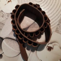 Cartouchiere cuir cal 12