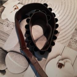 Cartouchiere cuir