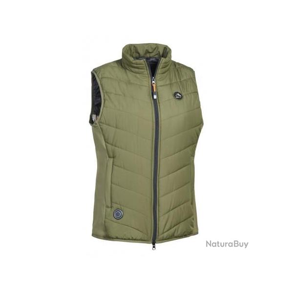 Gilet chauffant pour femme Pro Hunt Kaki