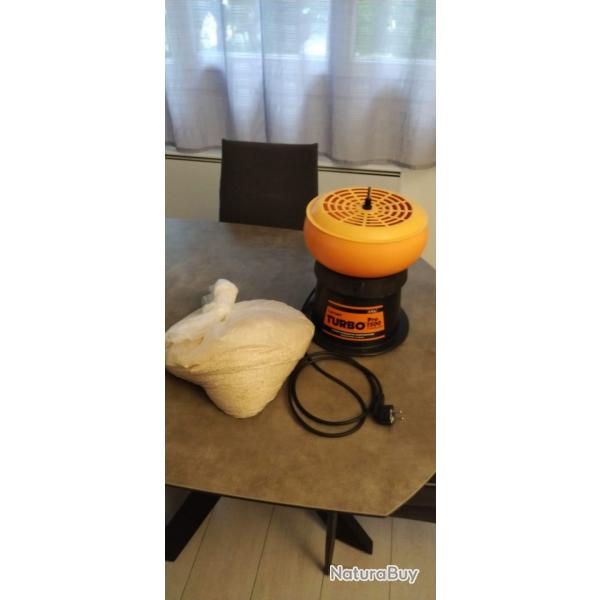 Tumbler vibratoire Lyman Turbo Pro 1200 + mdia de nettoyage