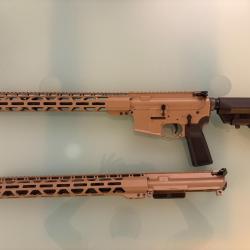 AR15 Radical Firearms USA 5.56x45 et Conversion Radical Firearms USA .300 Blackout avec culasse
