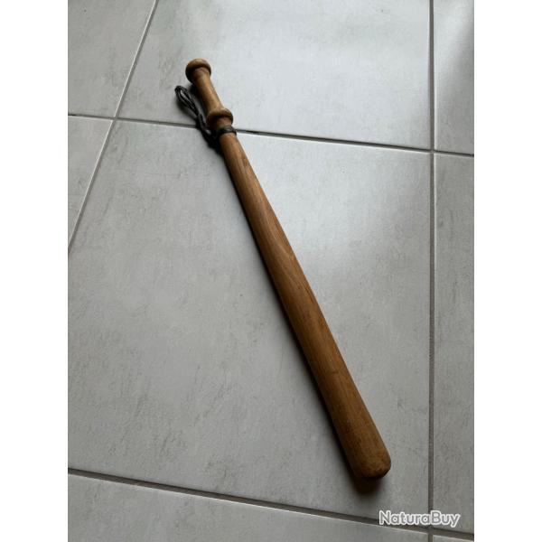 Bton matraque militaire CRS bois