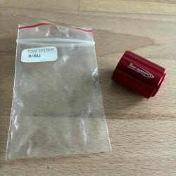 Poussoir piston Diablo follower toni system Benelli Franchi anodisé rouge Neuf