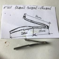 VENDU PAR LE-CUIRASSIER N° 368 RESSORT D'ARMURERIE POUR REVOLVERS BULDOOG/VELODOOG