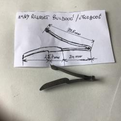 VENDU PAR LE-CUIRASSIER N° 369 RESSORT D'ARMURERIE POUR REVOLVERS BULDOOG/VELODOOG